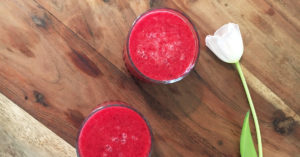 Roter Smoothie - Facebook