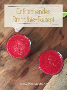 Roter Smoothie - Pinterest